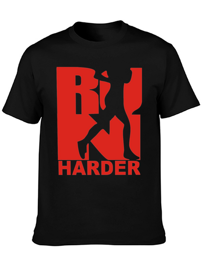 Run Harder Graphic T-Shirt - Athletic Training Tee