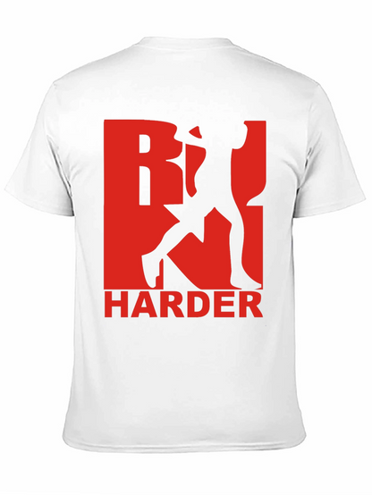 Run Harder Graphic T-Shirt - Athletic Training Tee