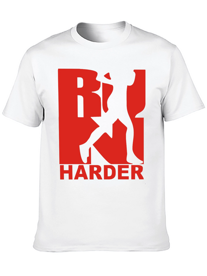 Run Harder Graphic T-Shirt - Athletic Training Tee