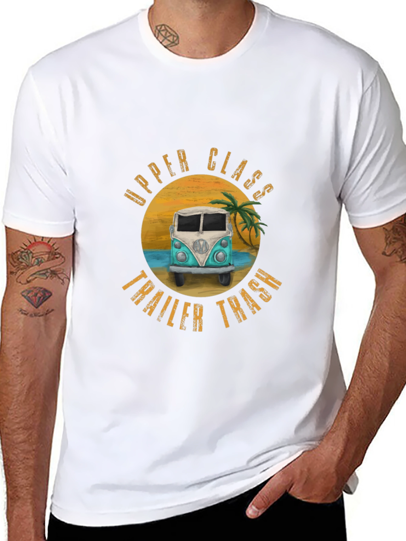 Upper Class Trailer Trash Graphic Tee