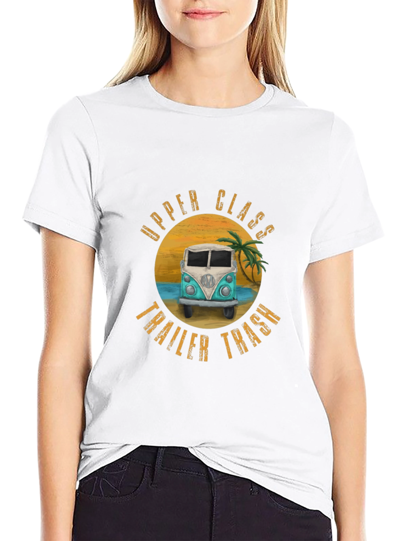 Upper Class Trailer Trash Graphic Tee