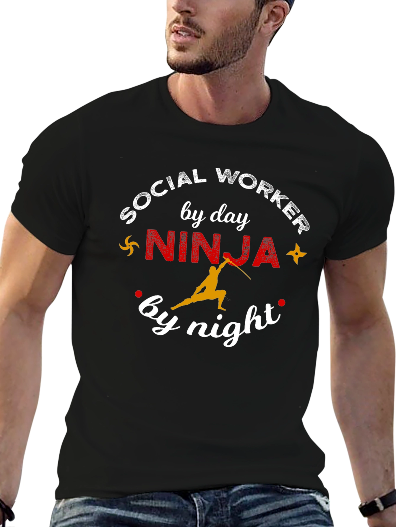 Social Worker Ninja T-Shirt
