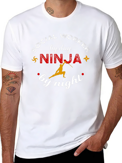 Social Worker Ninja T-Shirt
