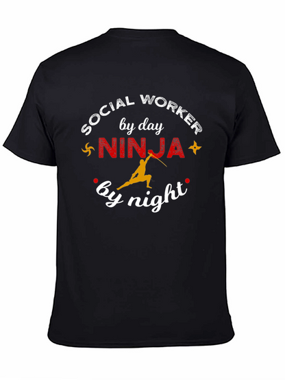 Social Worker Ninja T-Shirt