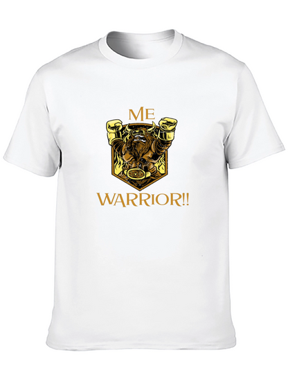 Me Warrior Graphic Black T-Shirt