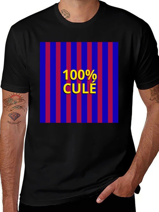 100% Cule T-Shirt - FC Barcelona Fan Pride Tee