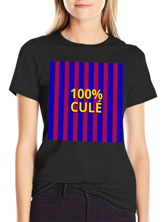100% Cule T-Shirt - FC Barcelona Fan Pride Tee
