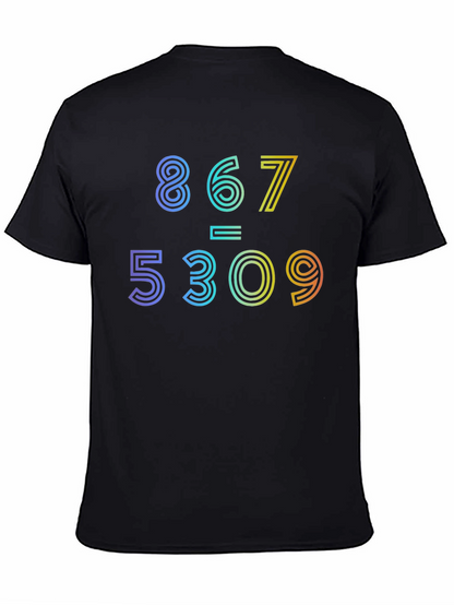 867-5309 Mens Graphic Tee - Jennys Number!
