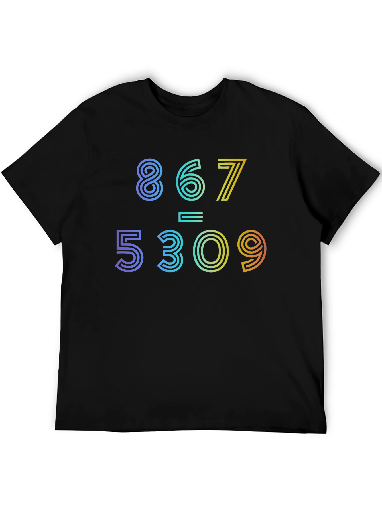867-5309 Mens Graphic Tee - Jennys Number!