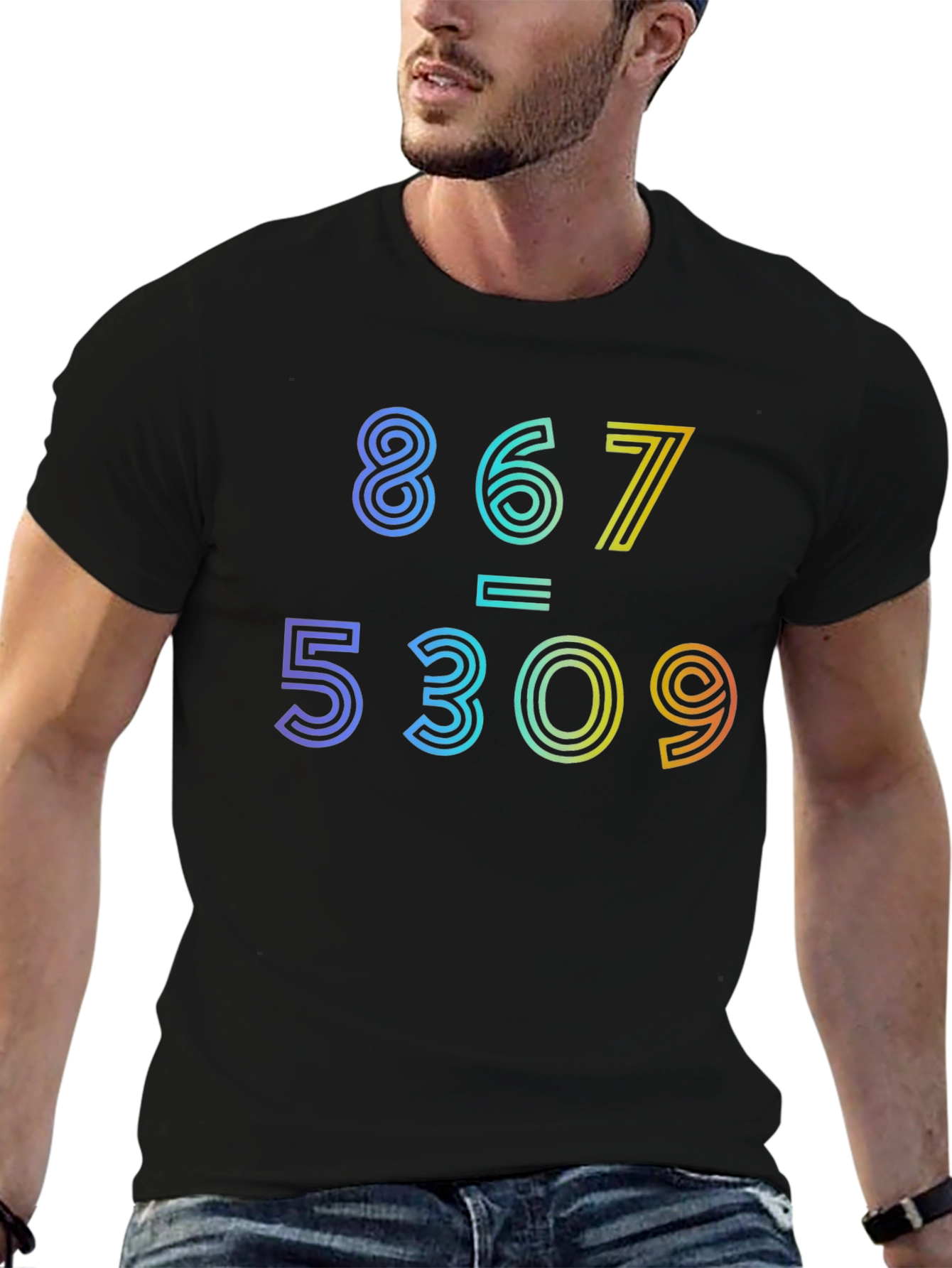 867-5309 Mens Graphic Tee - Jennys Number!