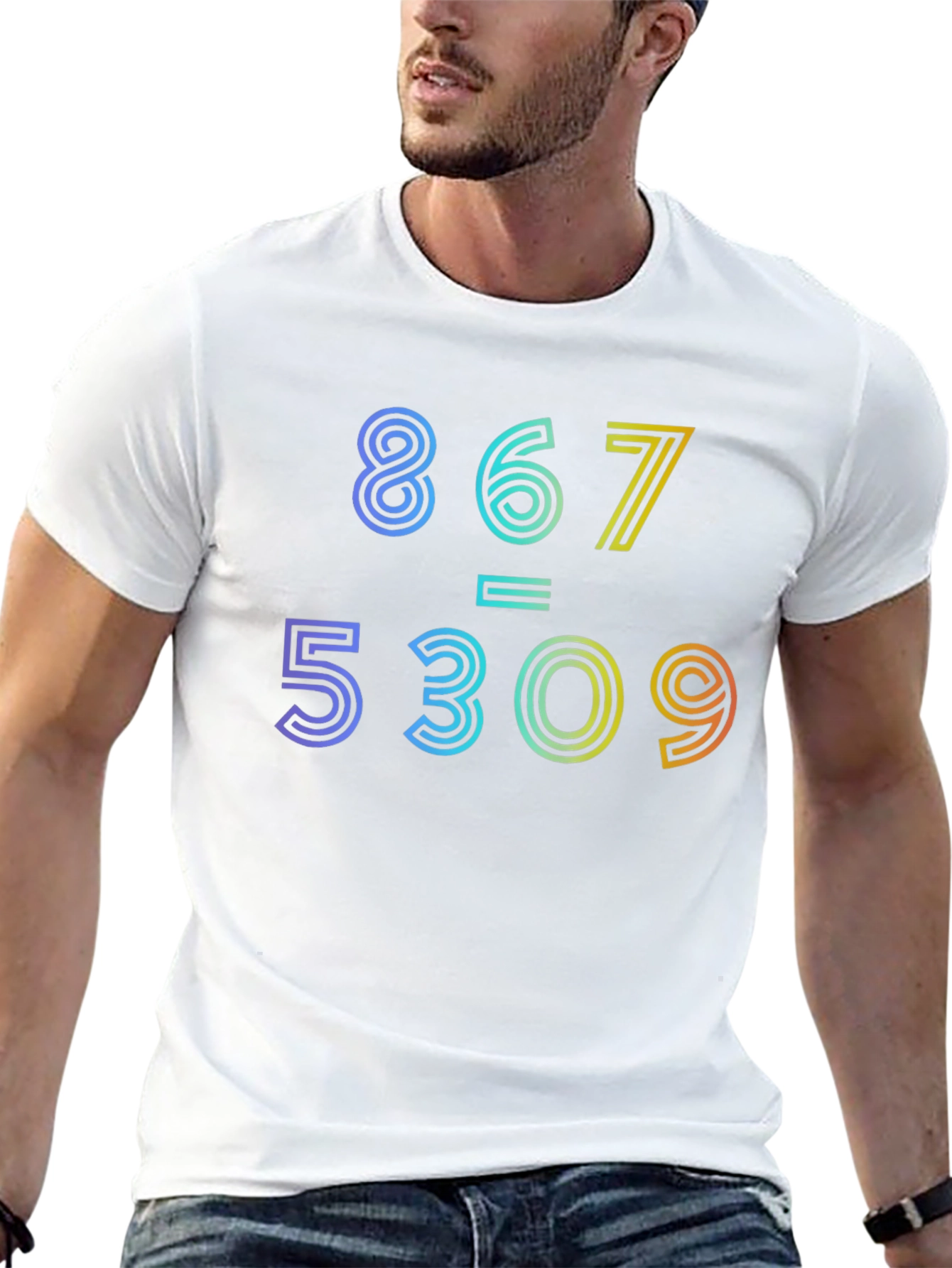 867-5309 Mens Graphic Tee - Jennys Number!
