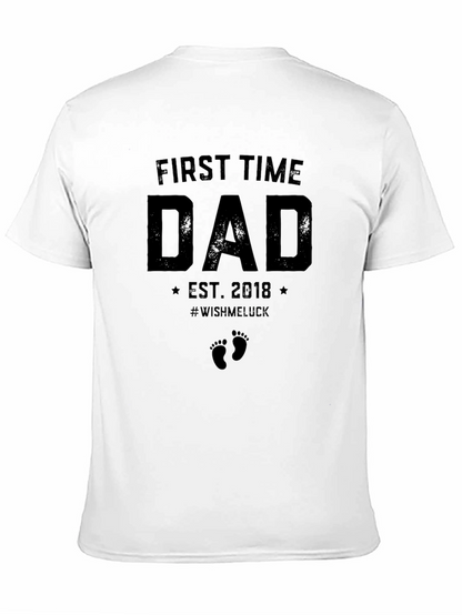 First Time Dad EST 2018 T-Shirt