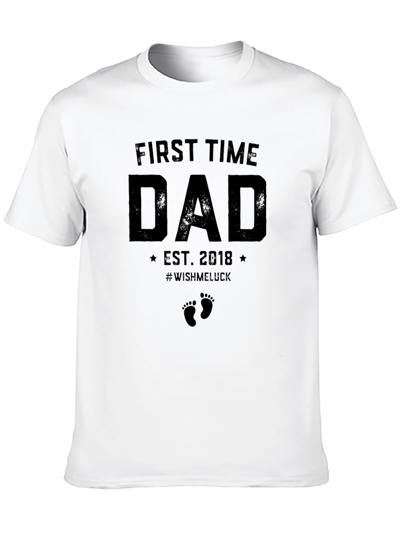 First Time Dad EST 2018 T-Shirt