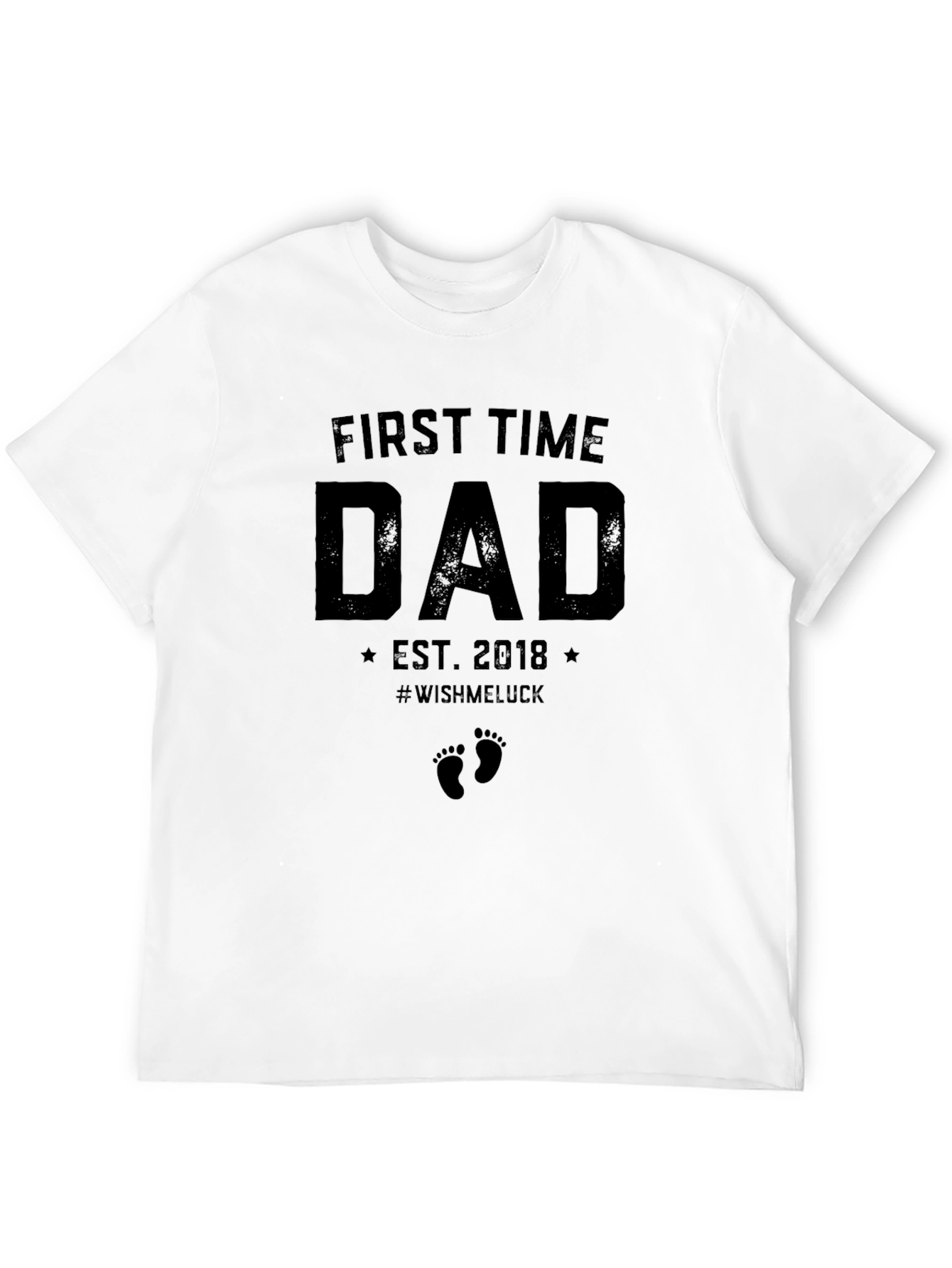 First Time Dad EST 2018 T-Shirt