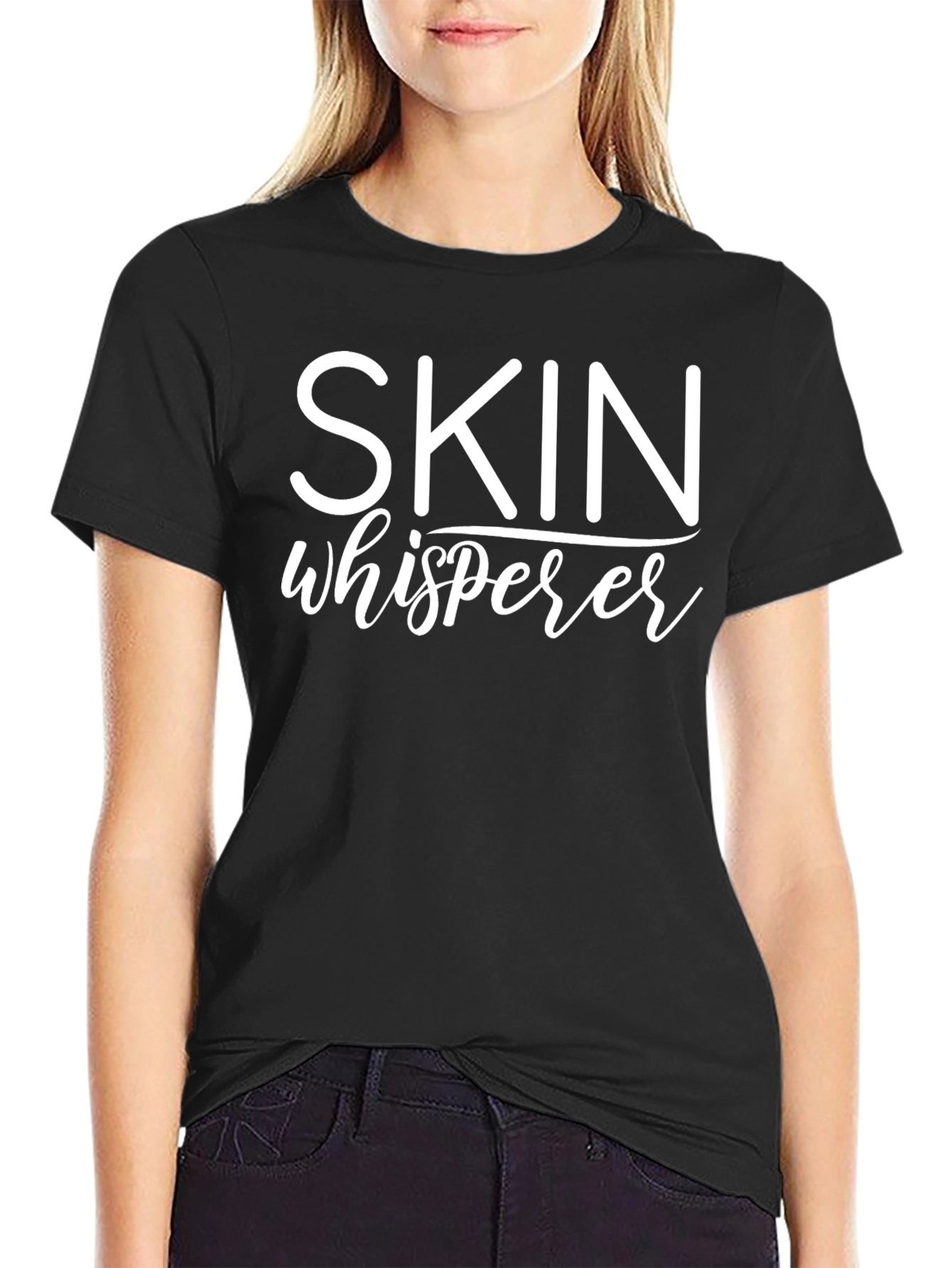 Skin Whisperer Black Graphic Tee