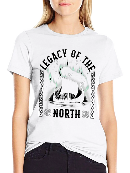 Legacy of the North Viking Ship T-Shirt