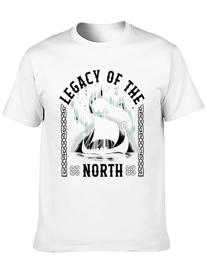 Legacy of the North Viking Ship T-Shirt