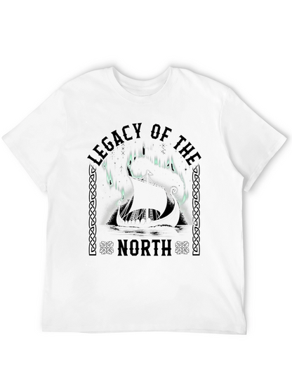 Legacy of the North Viking Ship T-Shirt