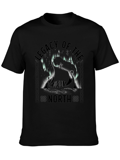 Legacy of the North Viking Ship T-Shirt