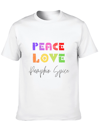 Peace Love Pumpkin Spice T-Shirt