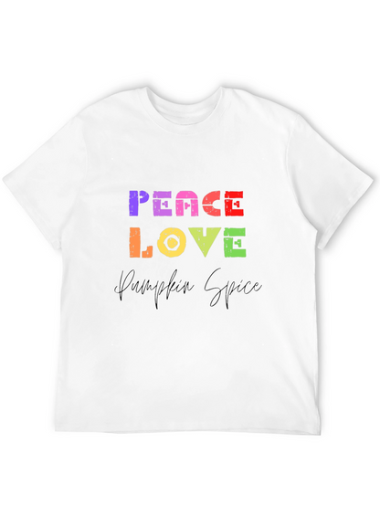 Peace Love Pumpkin Spice T-Shirt