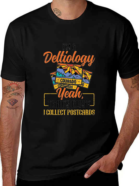 Deltiology Postcard Collector T-Shirt