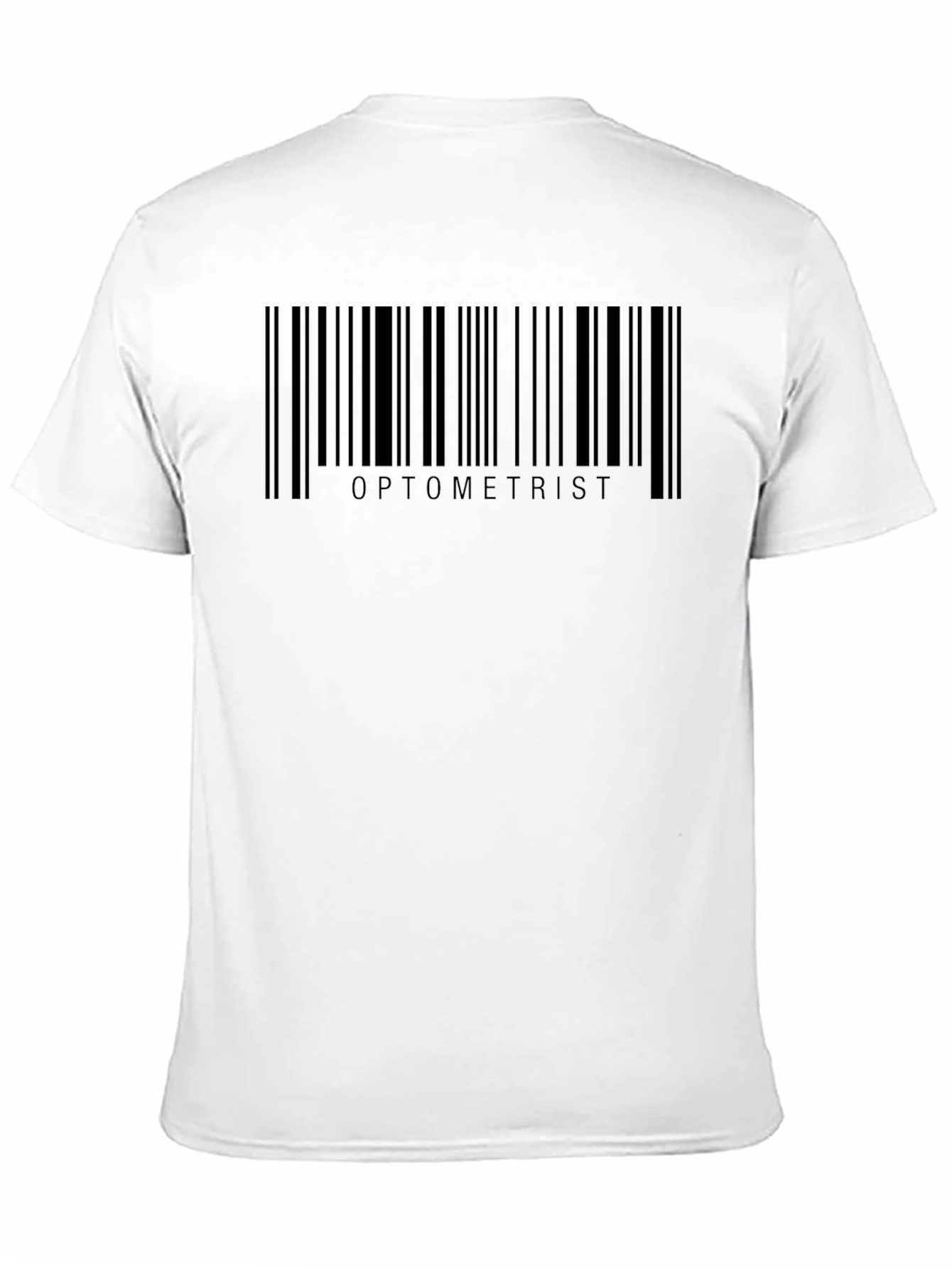 Optometrist Barcode T-Shirt - Eye Doctor Apparel