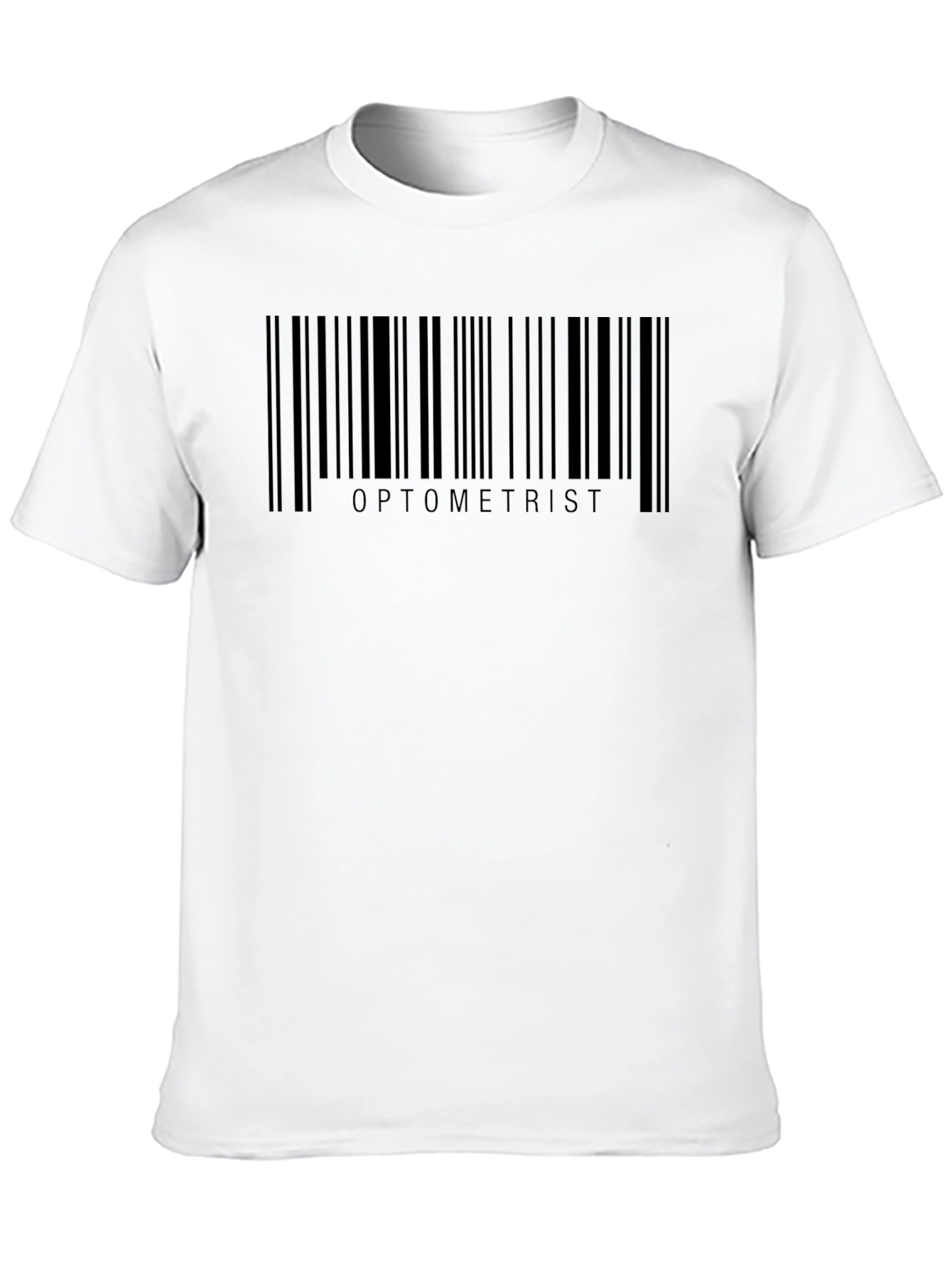 Optometrist Barcode T-Shirt - Eye Doctor Apparel