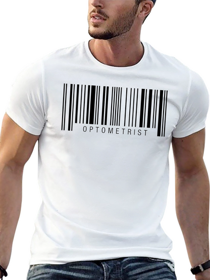 Optometrist Barcode T-Shirt - Eye Doctor Apparel