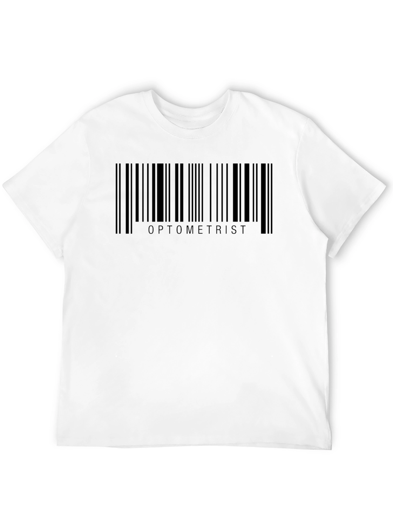 Optometrist Barcode T-Shirt - Eye Doctor Apparel