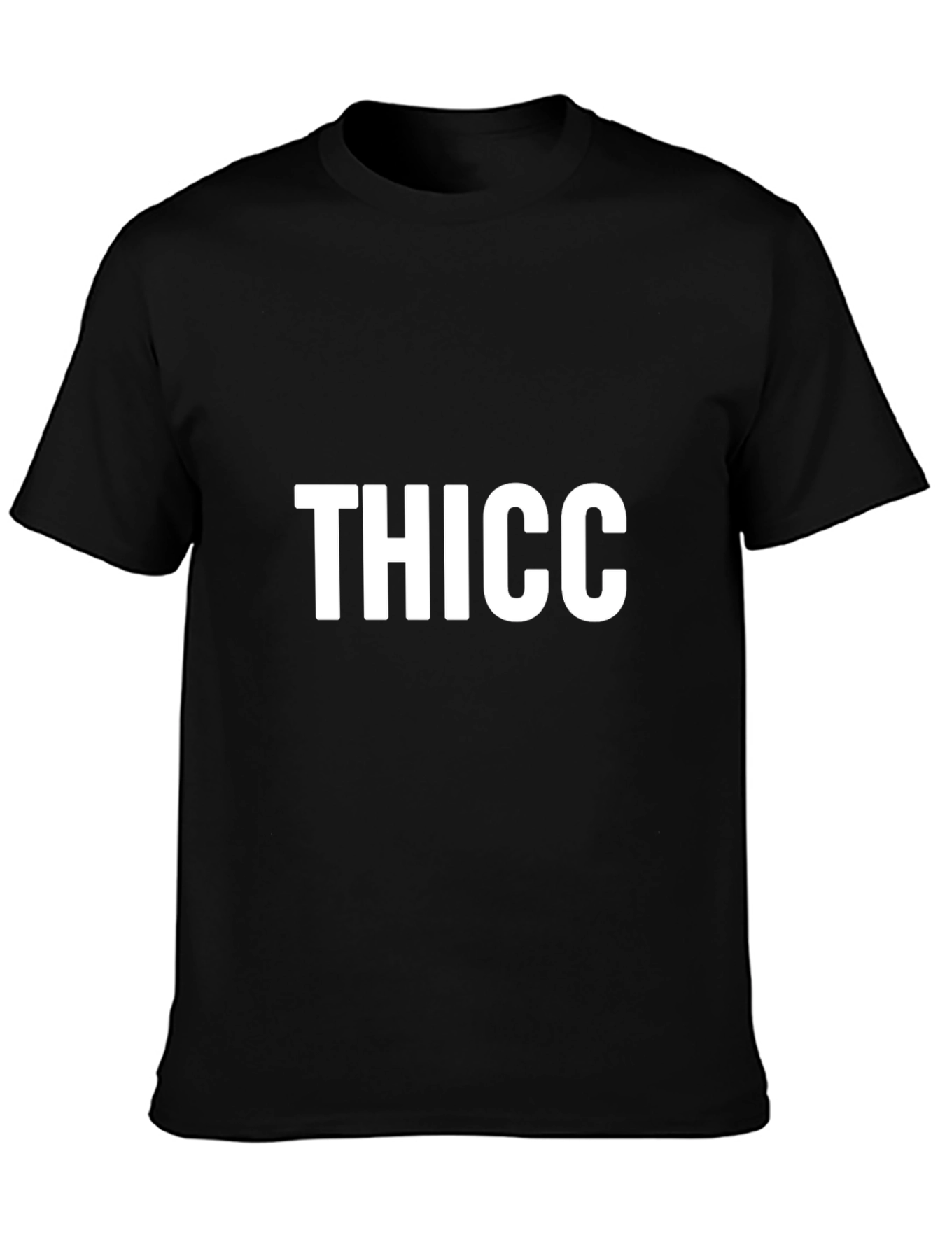THICC Graphic Tee - Bold Statement Shirt