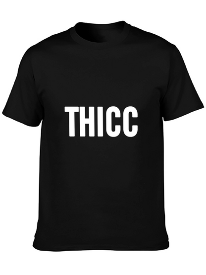 THICC Graphic Tee - Bold Statement Shirt