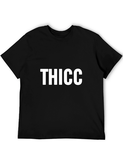 THICC Graphic Tee - Bold Statement Shirt