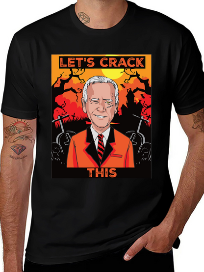 Lets Crack This Halloween Joe Biden Graphic Tee