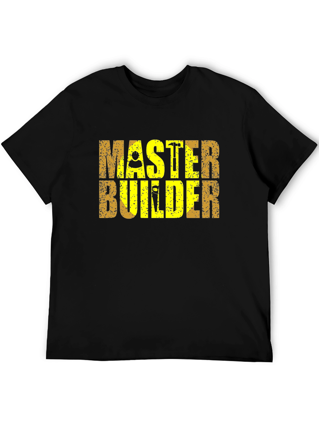 Master Builder T-Shirt Black Cotton