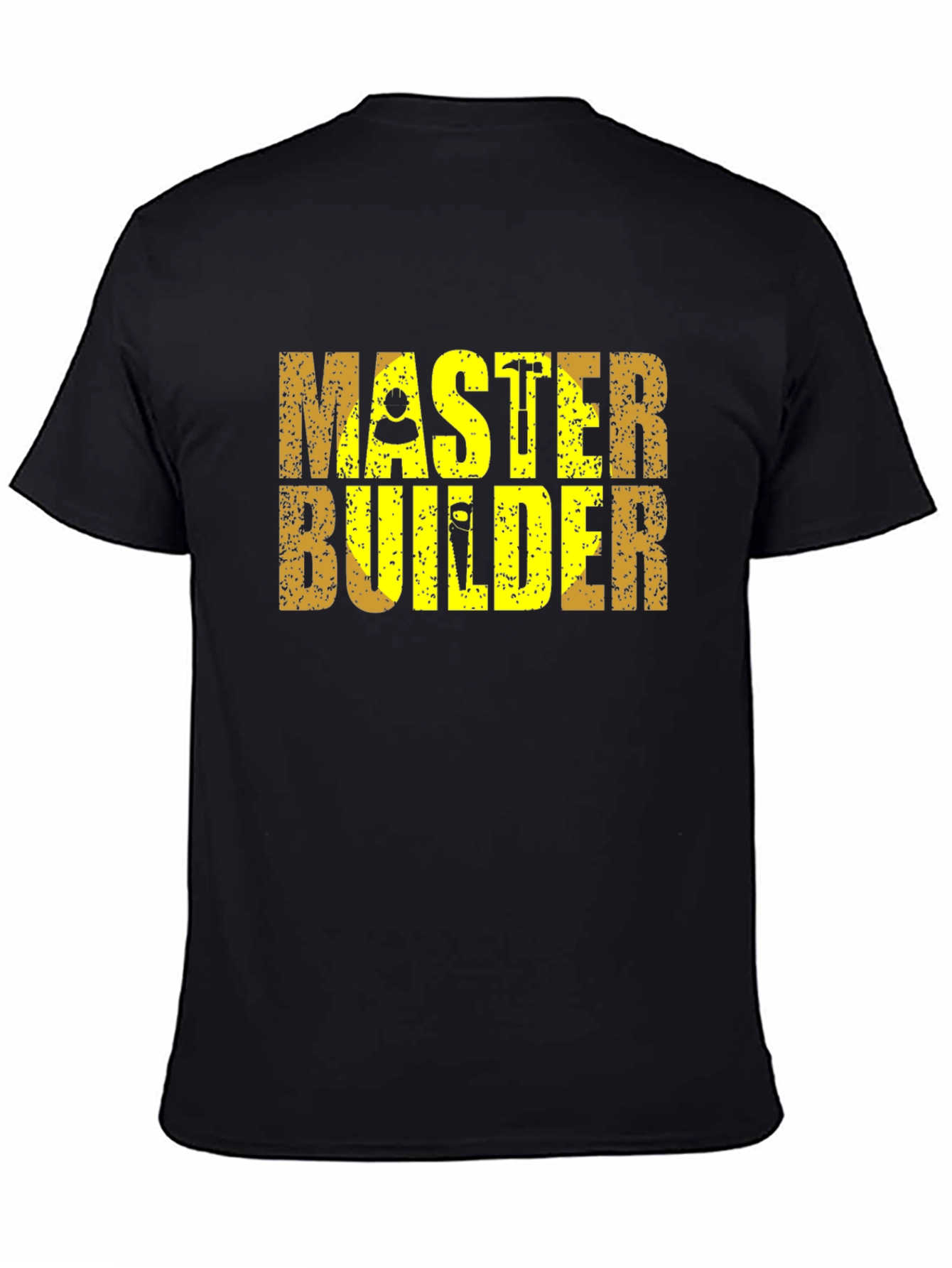 Master Builder T-Shirt Black Cotton