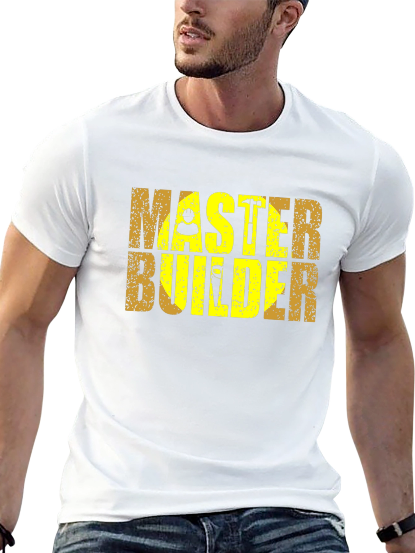Master Builder T-Shirt Black Cotton