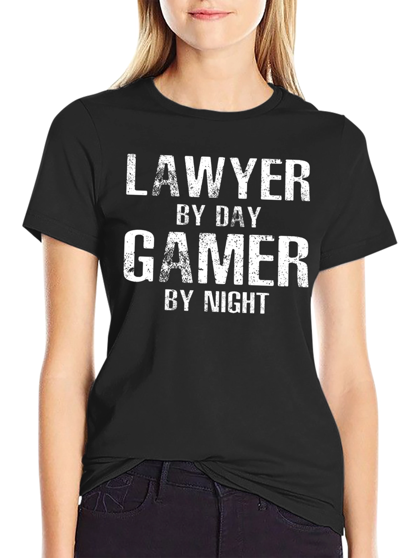 Lawyer by Day Gamer by Night Graphic Tee