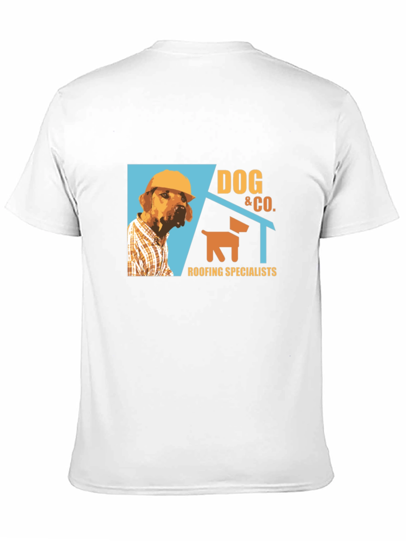 Dog & Co. Roofing T-Shirt - Black Crew Neck