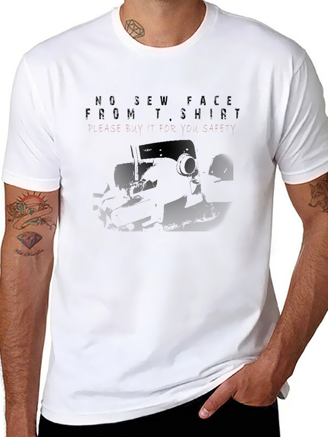 No Sew Face T-Shirt: Buy for Safety