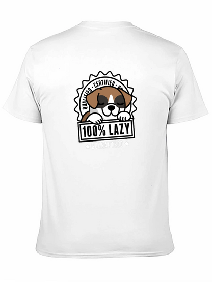 Lazy Dog Certified Funny T-Shirt