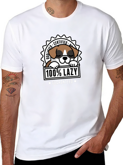 Lazy Dog Certified Funny T-Shirt
