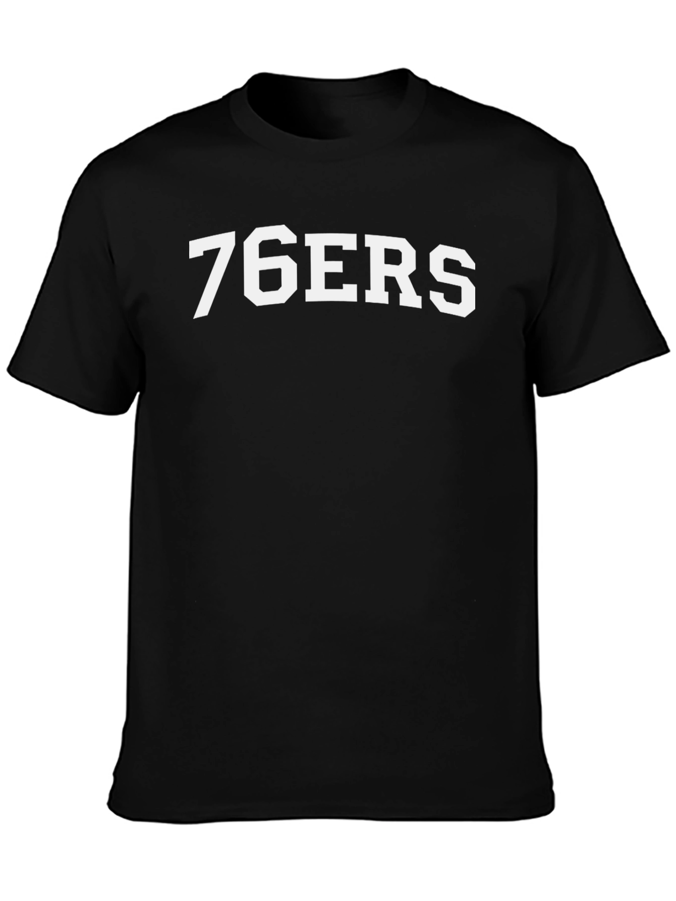 76ers Black Graphic Tee - Fan Apparel