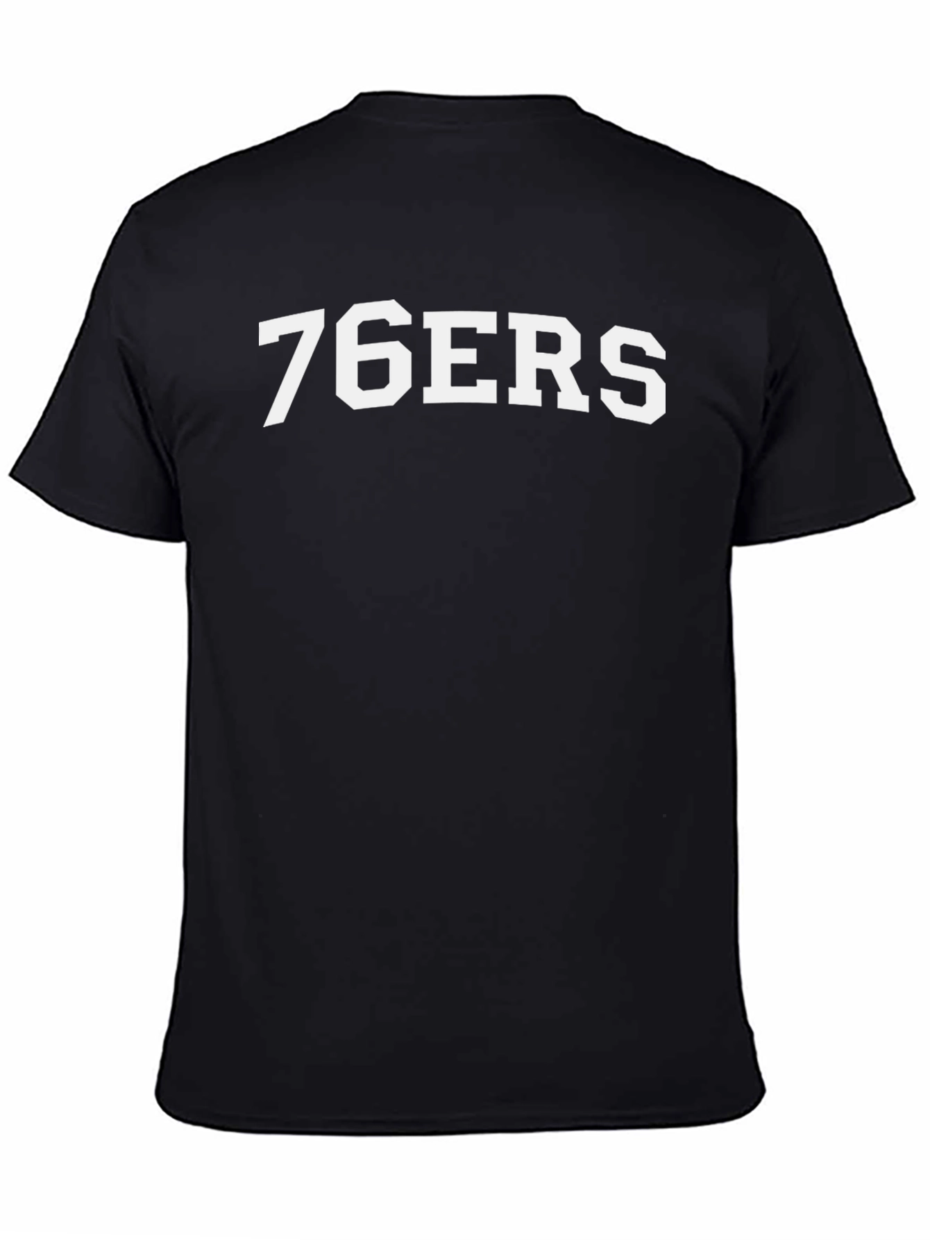 76ers Black Graphic Tee - Fan Apparel