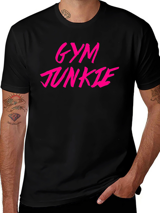 Gym Junkie Graphic T-Shirt - Fitness Apparel