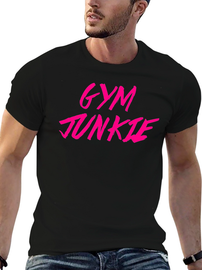 Gym Junkie Graphic T-Shirt - Fitness Apparel