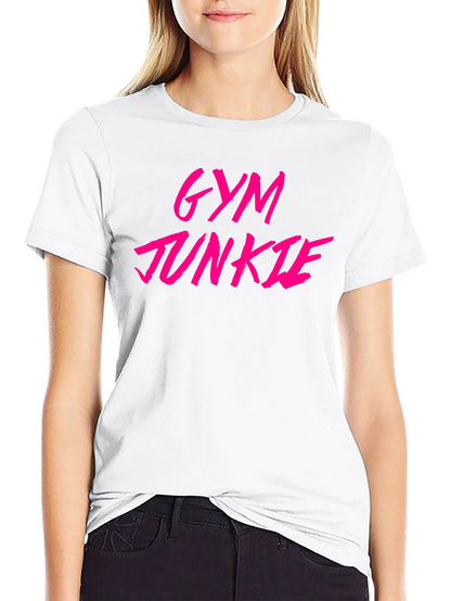 Gym Junkie Graphic T-Shirt - Fitness Apparel