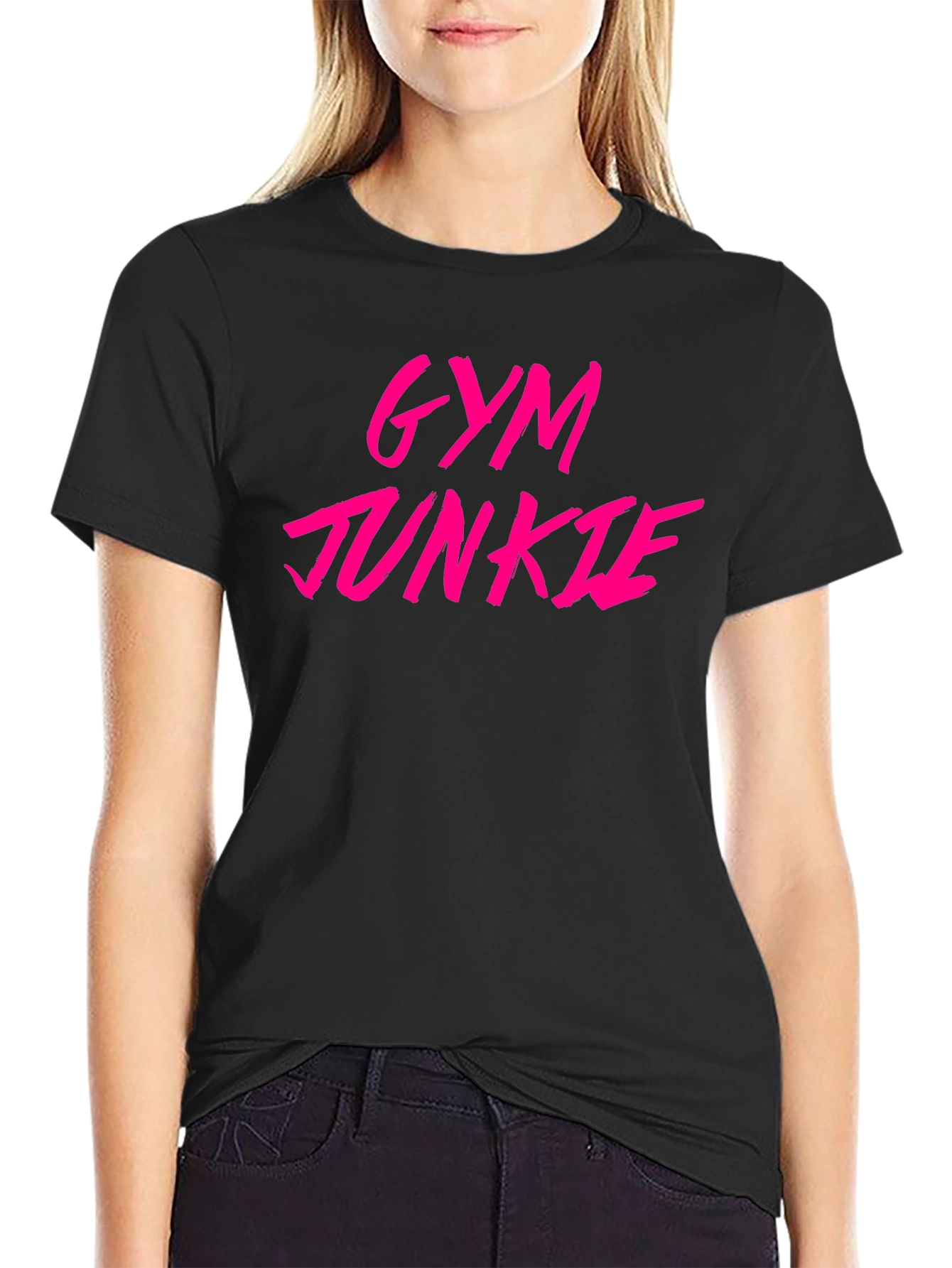 Gym Junkie Graphic T-Shirt - Fitness Apparel