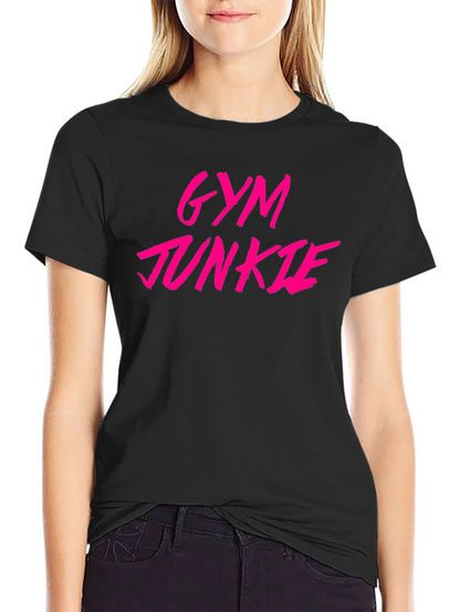 Gym Junkie Graphic T-Shirt - Fitness Apparel