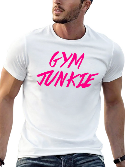 Gym Junkie Graphic T-Shirt - Fitness Apparel